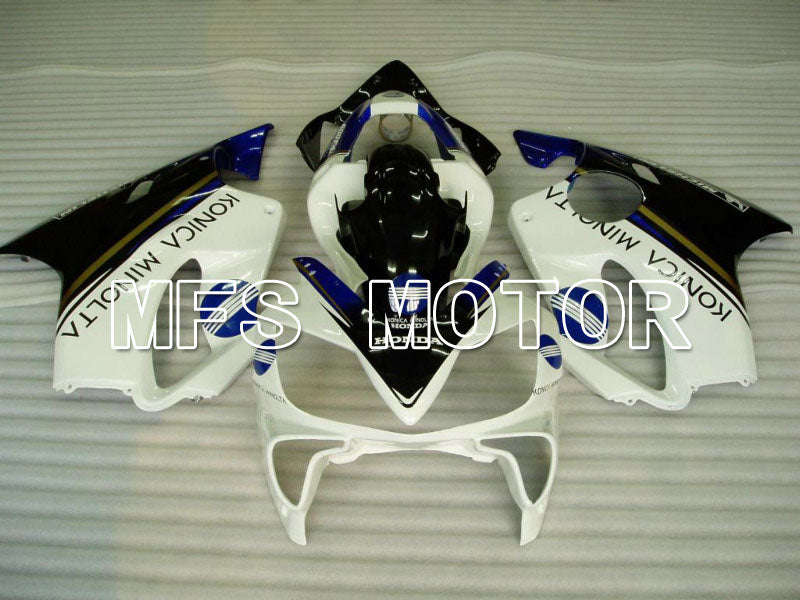 Honda CBR600 F4i 2001-2003 Injection ABS Fairing - Konica Minolta - Black White - MFS4686 - Fairings Kit
