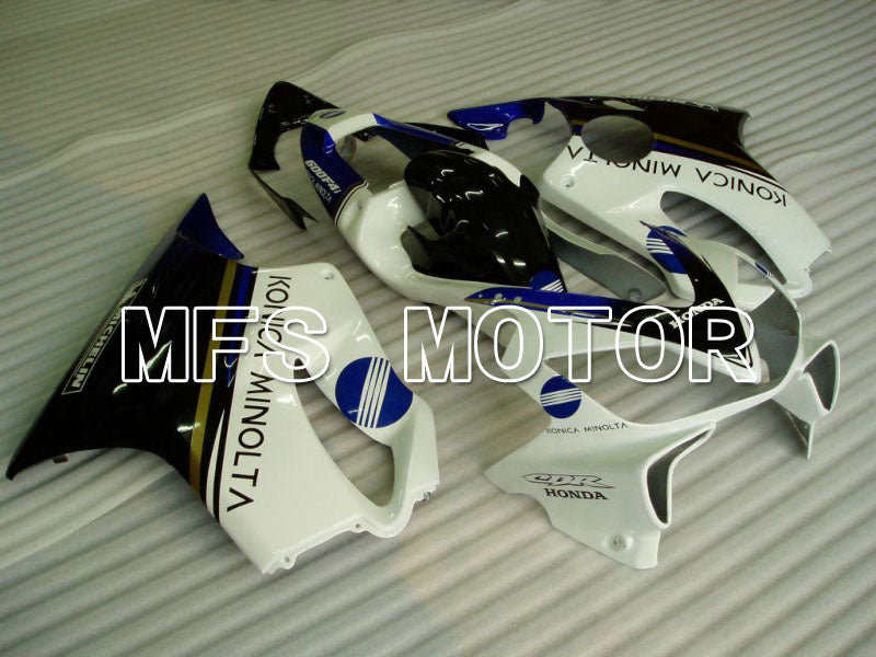 Honda CBR600 F4i 2001-2003 Injection ABS Fairing - Konica Minolta - Black White - MFS4686 - Fairings Kit