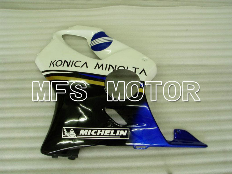 Honda CBR600 F4i 2001-2003 Injection ABS Fairing - Konica Minolta - Black White - MFS4686 - Fairings Kit