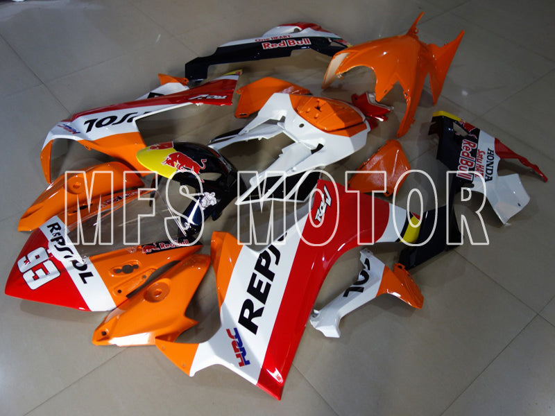 Honda CBR1000RR 2017-2019 Injection ABS Fairing - Repsol - White Orange - MFS8374 - Fairings Kit